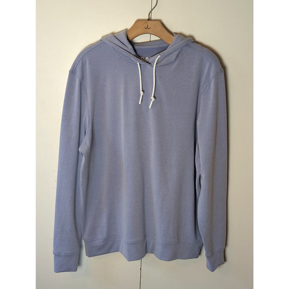 OutWest Golf Moody Crossing Distressed Purple Hoodie Medium